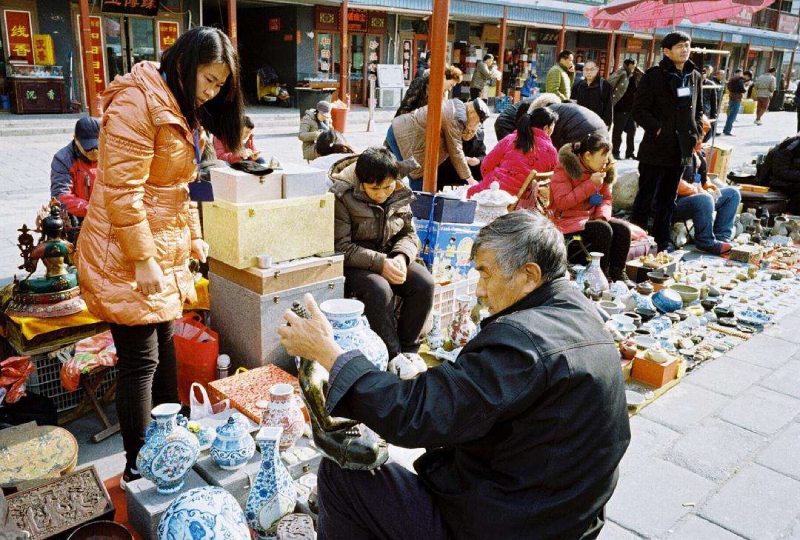北京潘家園古物市場 / 中国最大級のフリーマーケット